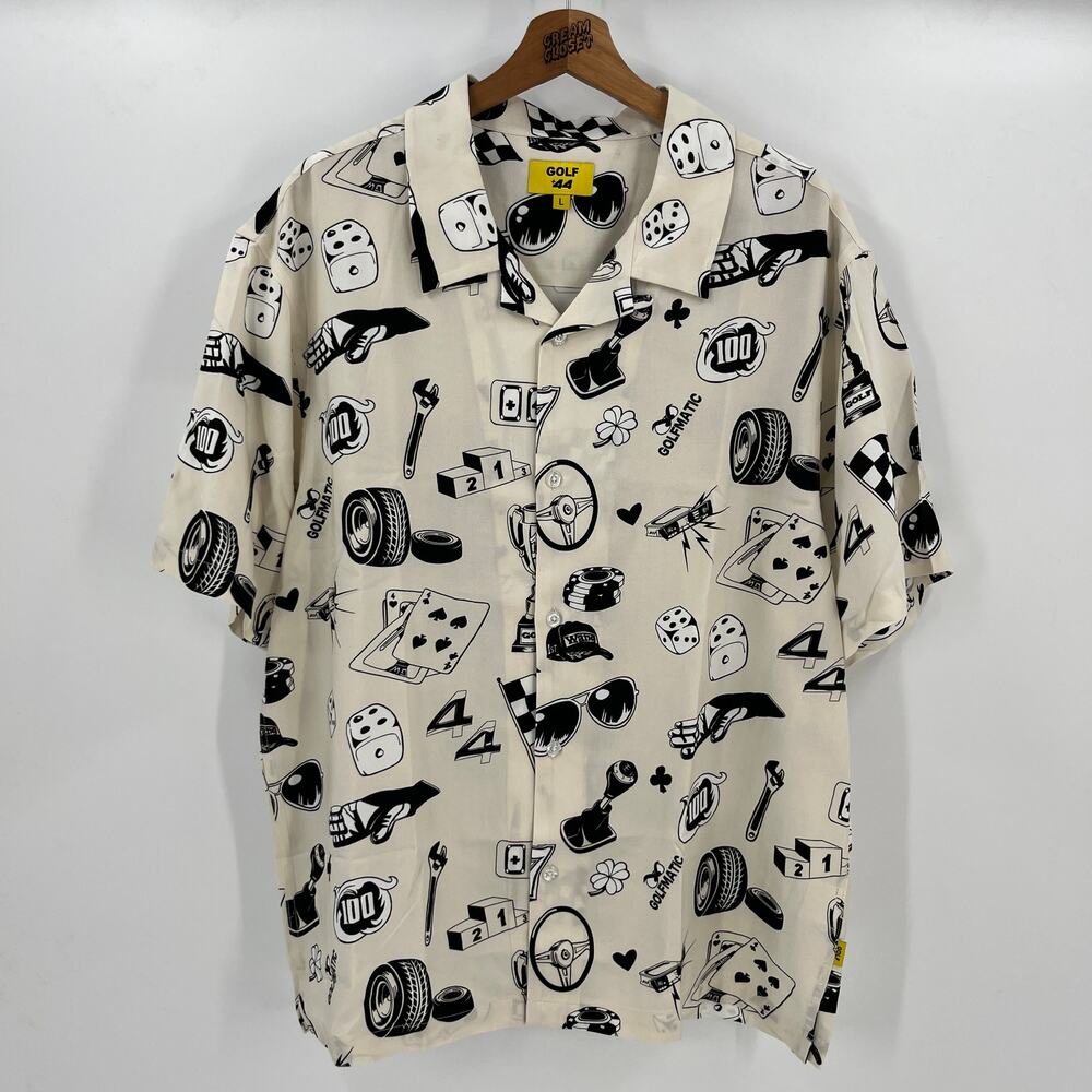 Golf Wang Odd Future OFWGKTA Tyler the Creator Plus + 44 Artifacts Button Up L